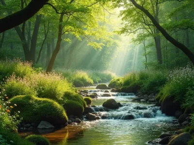 Gdzie strumyk płynie z wolna – odkryj magię dźwięków