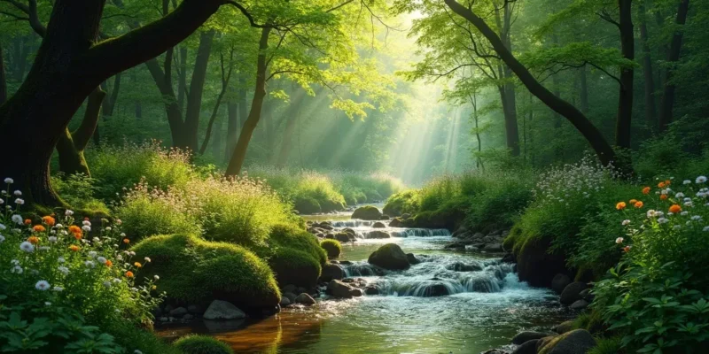 Gdzie strumyk płynie z wolna – odkryj magię dźwięków